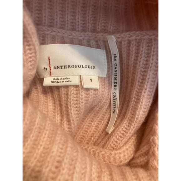 Anthropologie | NWT 100% Cashmere Enza Oversized Ribbed Sweater Vest | Small - Picture 5 of 6